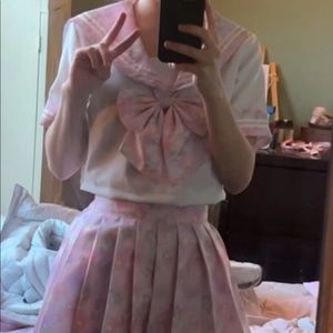 xs little twins stars sanrio seifuku set